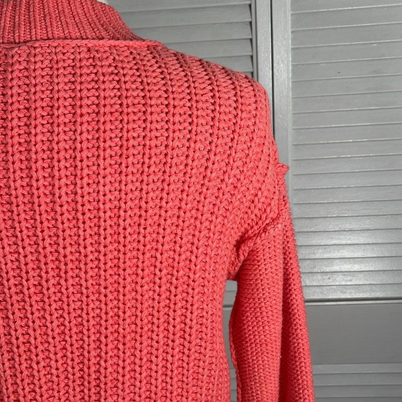 Free people, Sweater 'BELL SONG' in color Coral. Size: XS. - Picture 8 of 10